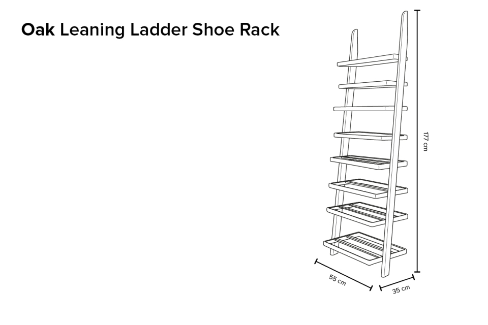 Ladder Shoe Rack Czec
