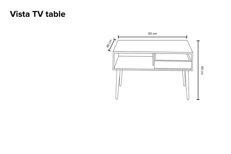 Vista Tv Table