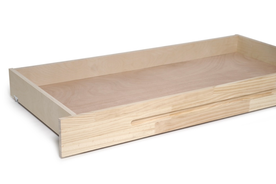 Pine Seat Trifold Storage Drawer Zoom In