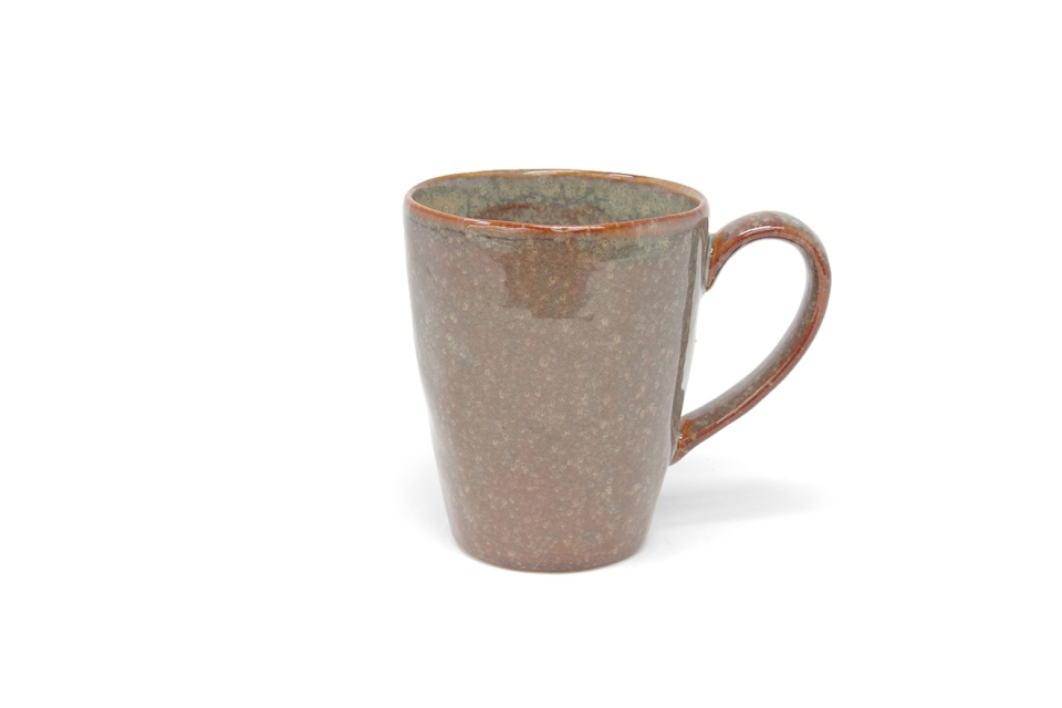 Reactive Glaze Cappuccino Mug Sage