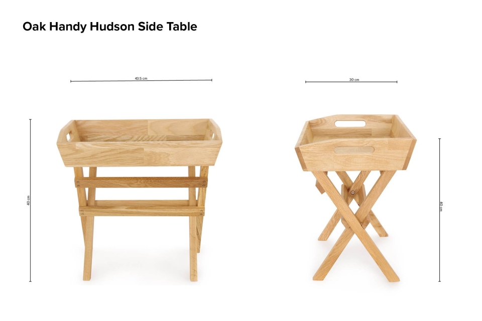 Oak Handy Hudson Side Table