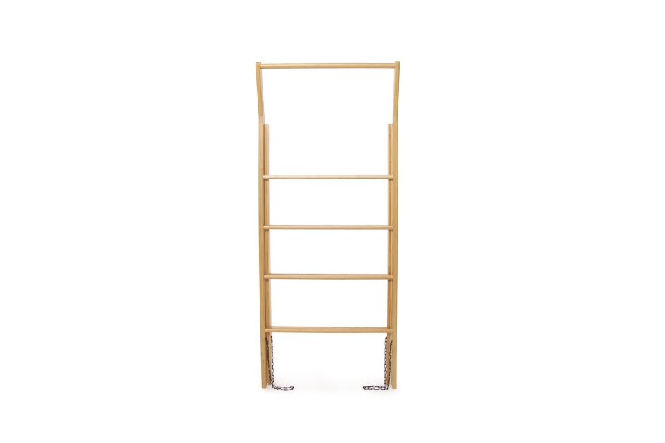 FC Bamboo Folding Laundry Ladder