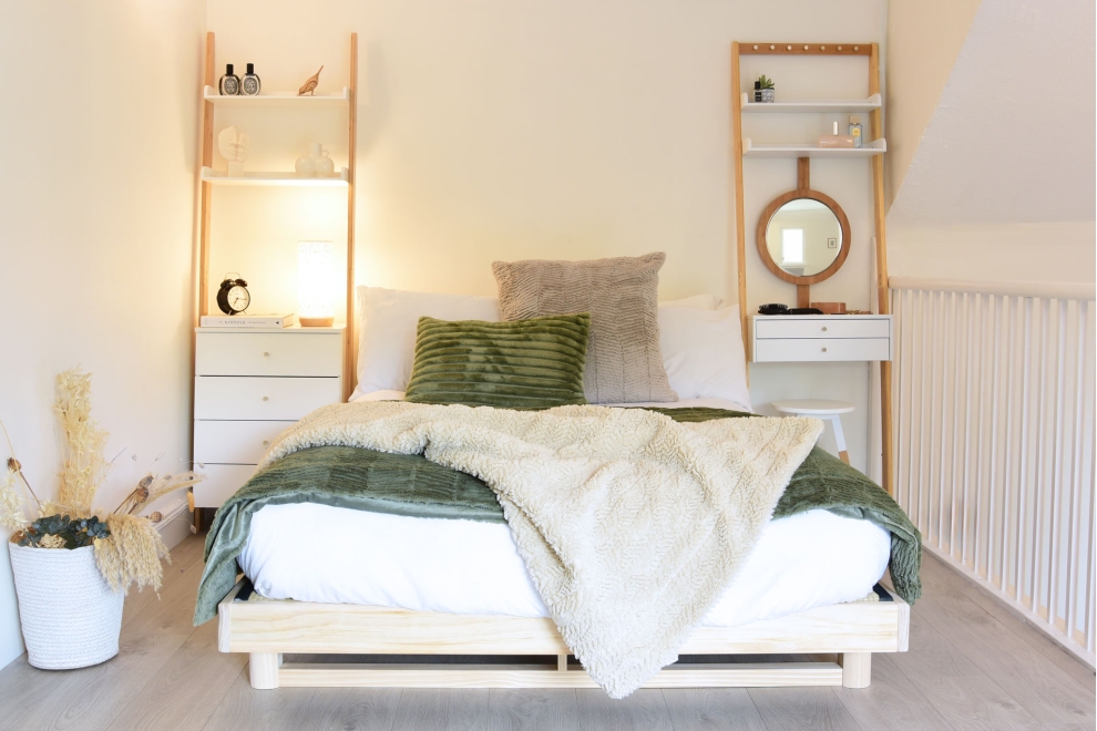 Bamboo Mini Dressing Table Luxe LS