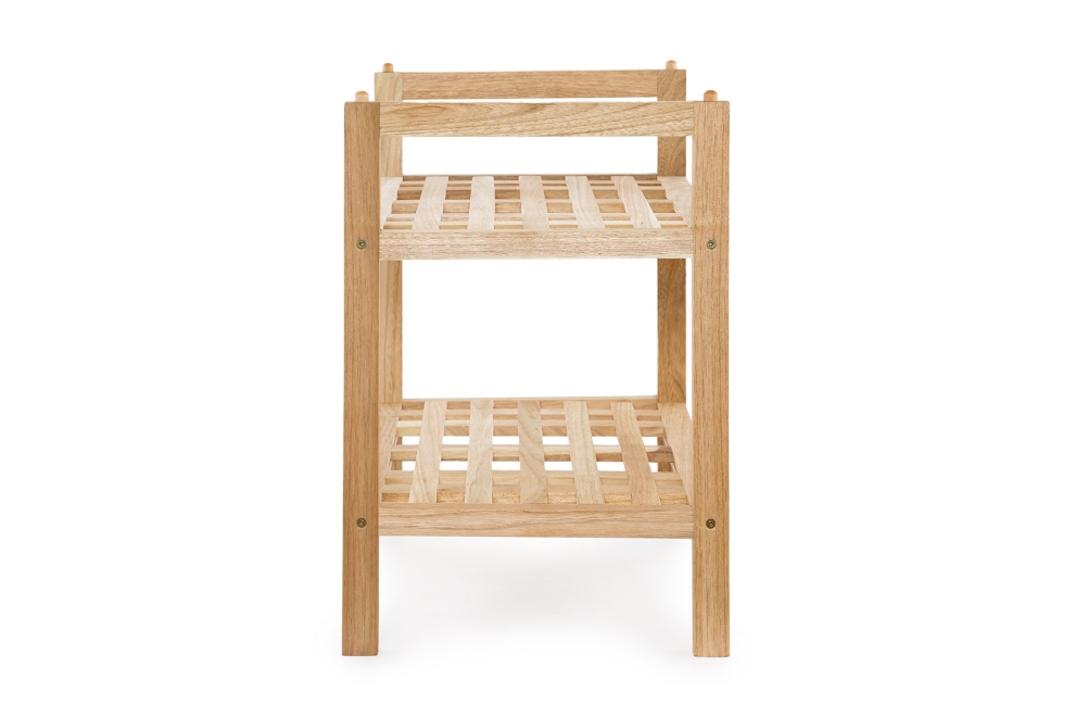 FC Walnut Shoe Rack