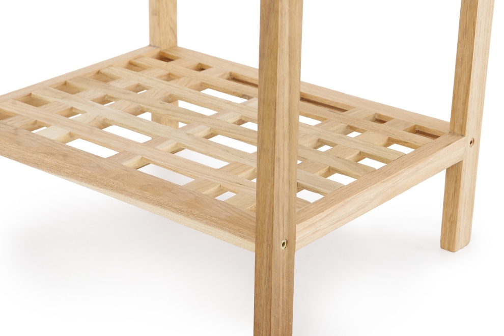 FC Walnut Shoe Rack