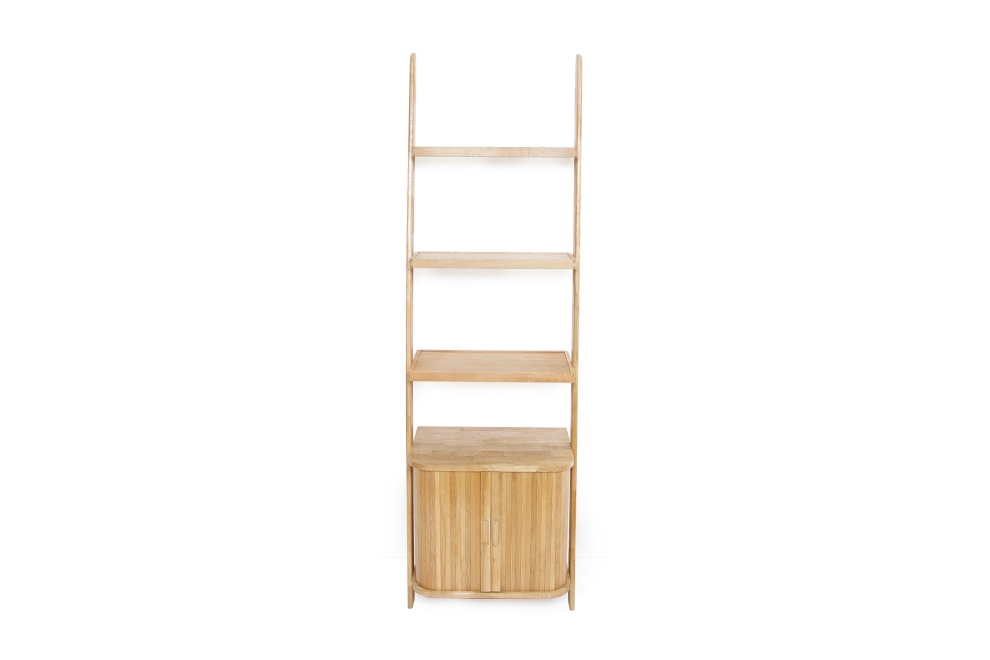 FC Tambour Narrow Leaning Cabinet