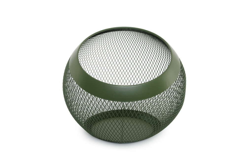 FC Nambu Metal Fruit Bowl Green