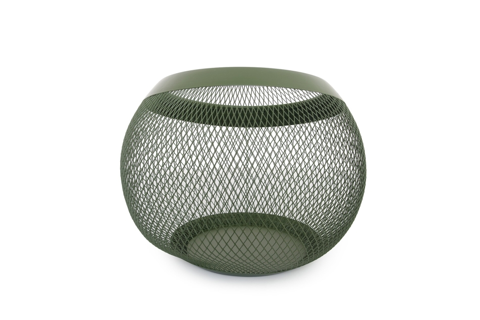 FC Nambu Metal Fruit Bowl Green