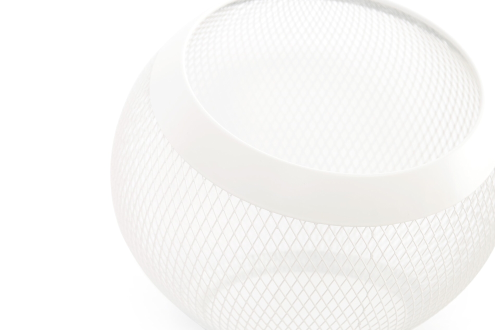 FC Nambu Metal Fruit Bowl White