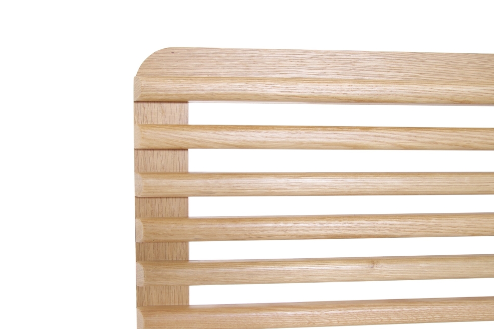 FC Oak Slatted Headbord Kingsize