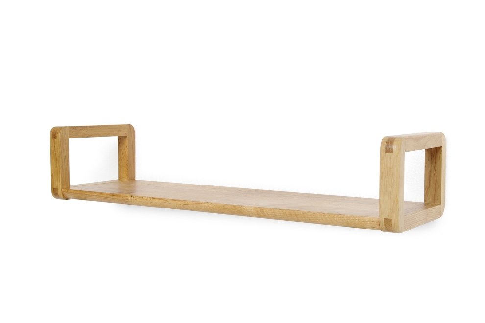 FC Loop Oak Wall Shelf Cm