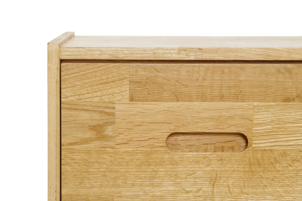 FC Oak Cubby Wide Drawers