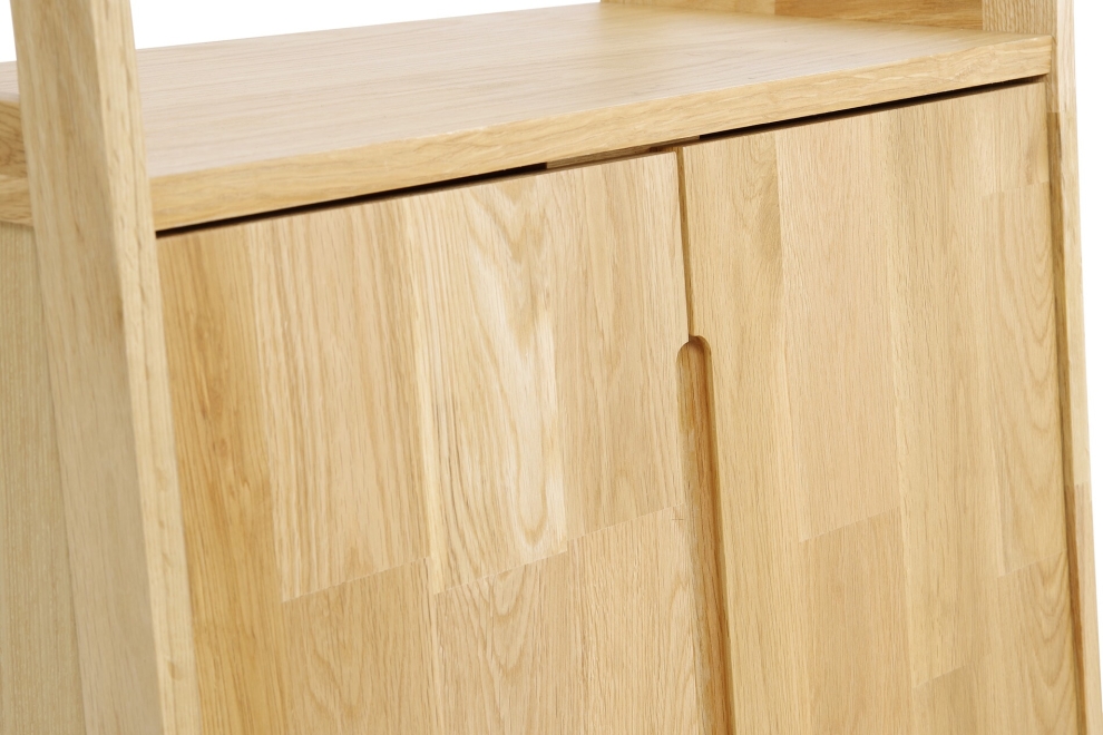 FC Oak Iso Wide Cabinet