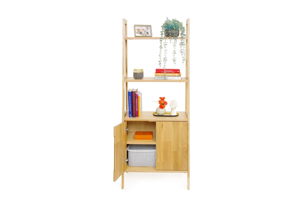 FC Oak Iso Wide Cabinet