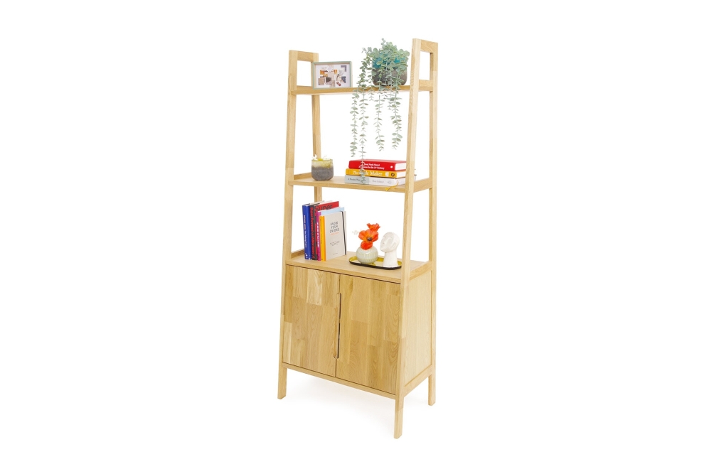 FC Oak Iso Wide Cabinet