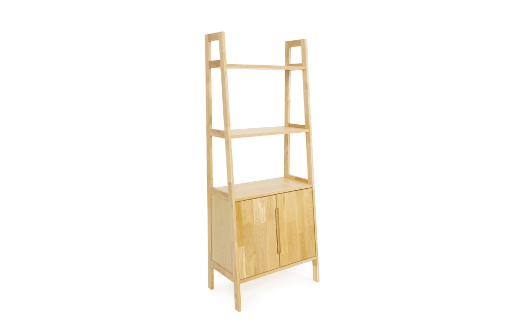 FC Oak Iso Wide Cabinet