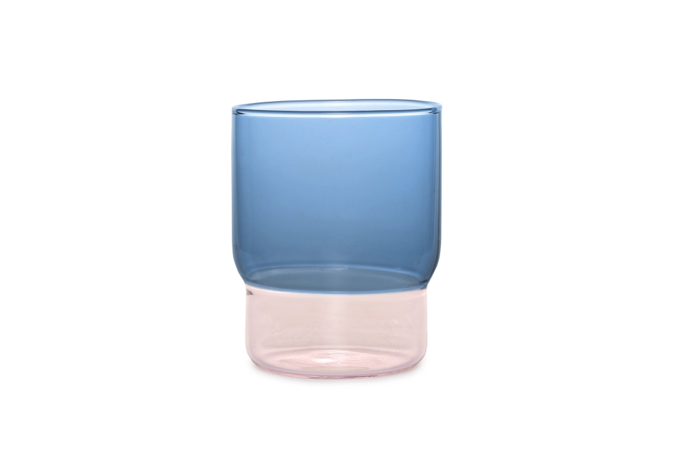 FC Ravenna Stacking Tumbler Blue Pink Hnd Wb