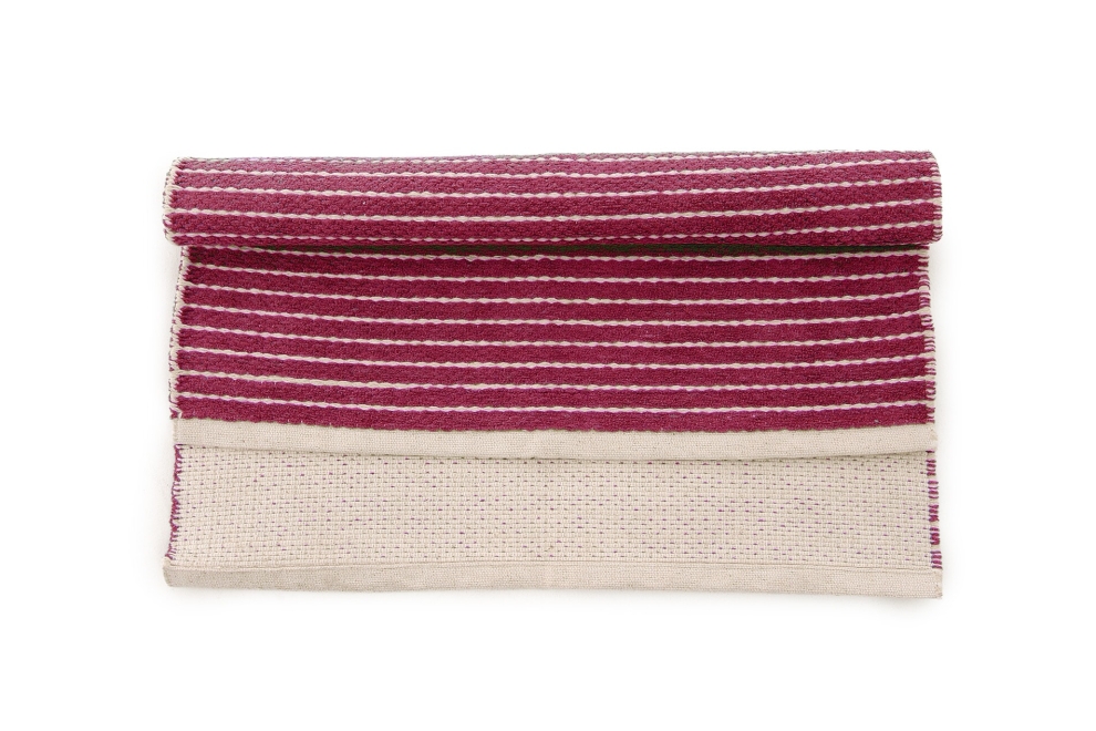 FC Chenille Rug Garnet Red