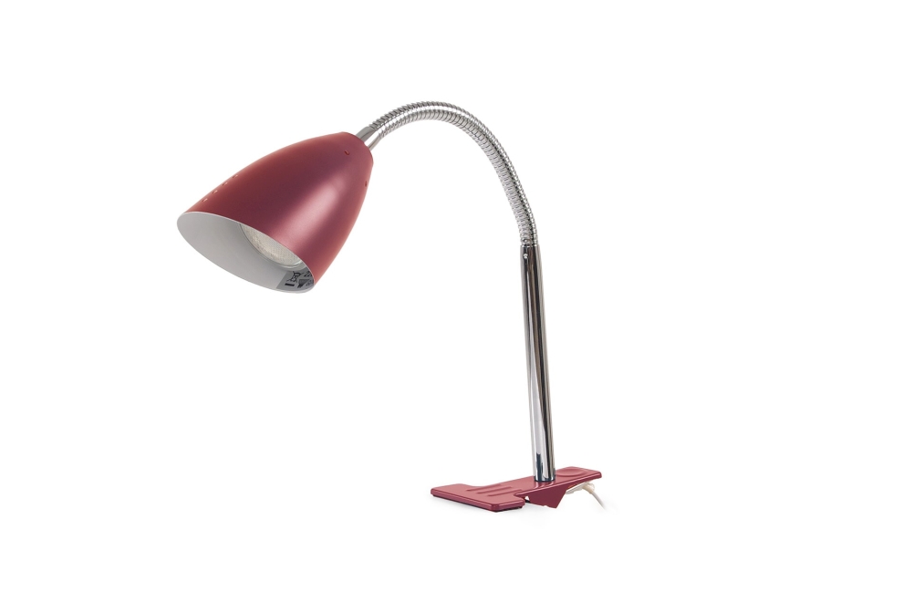 FC Clip Lamp Garnet Red