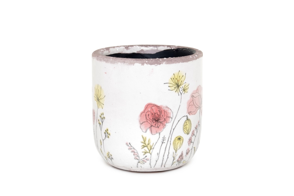 FC Poppies Plant Pot Eks