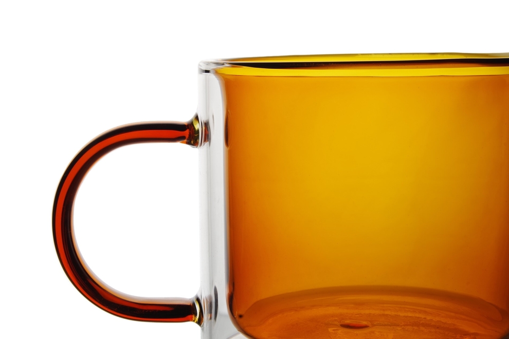 FC Ostuni Double Walled Cup Amber