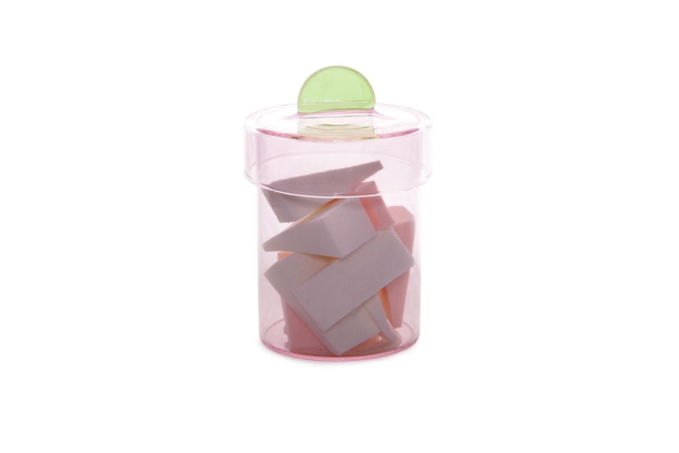 FC Poppett Small Glass Pot Pink