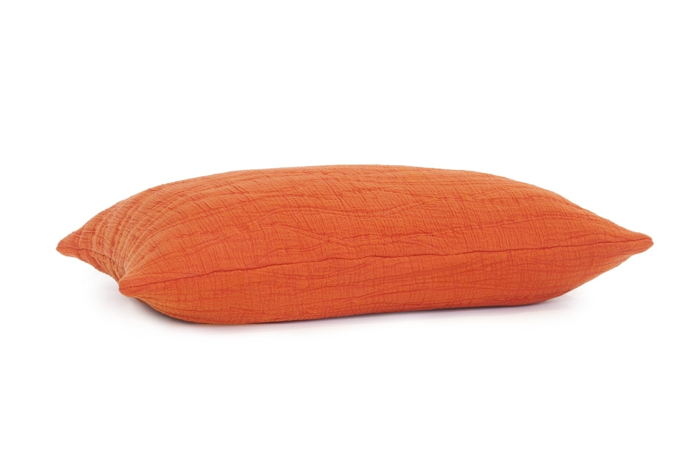 FC Ripple Weave Cushion Ochre