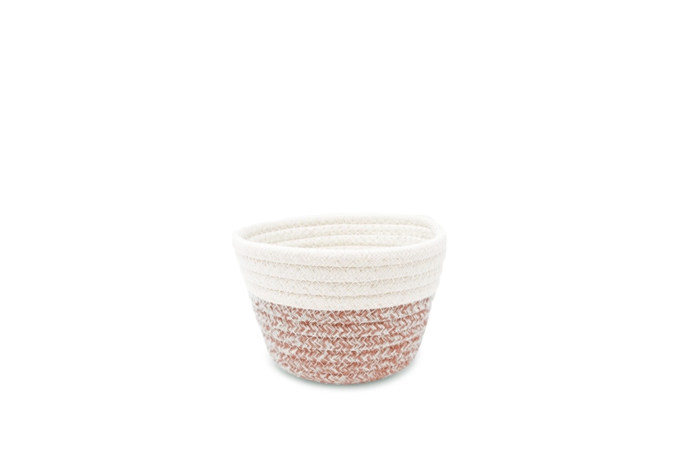 Calais Basket Dusty Pink