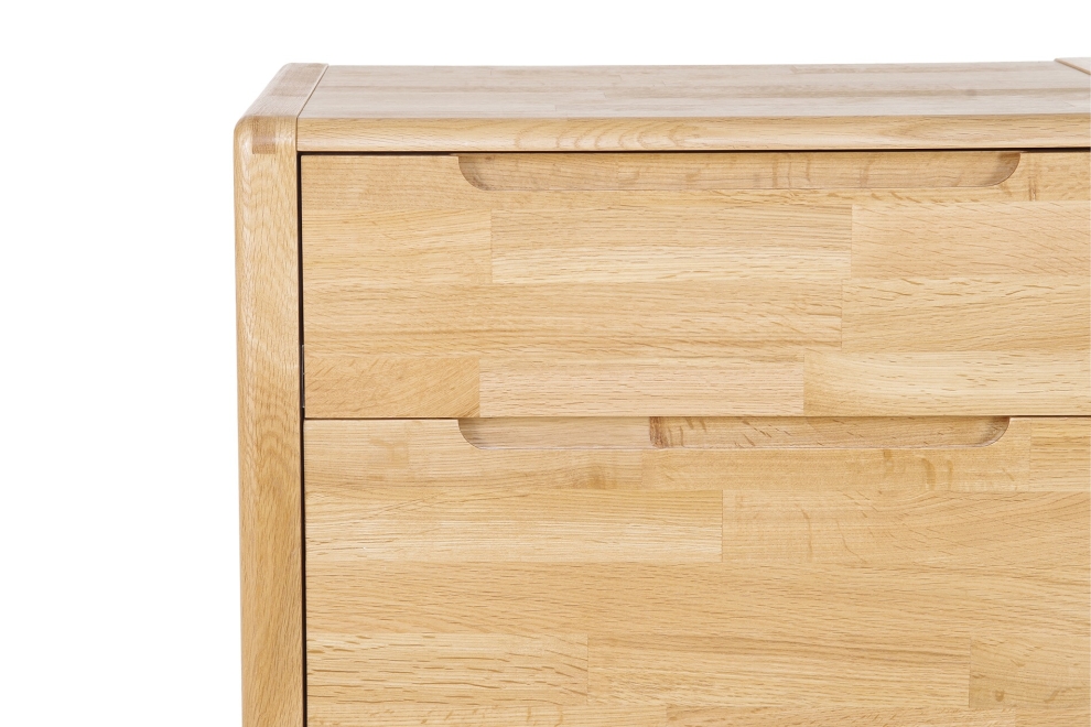 FC Loop Oak Chest Of Drawers