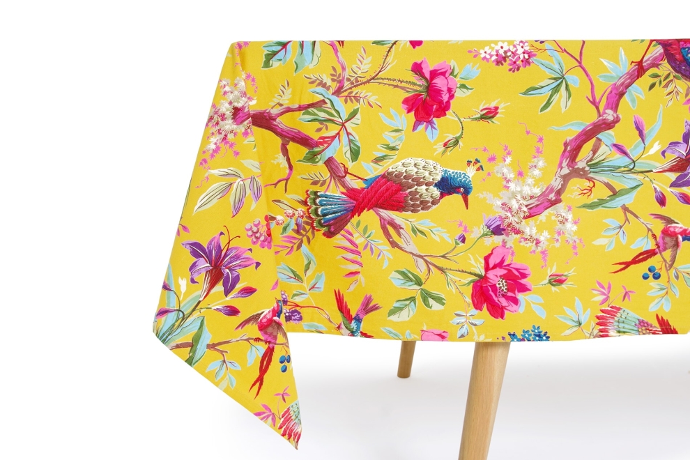 FC Paradise Table Cloth Mimosa Yellow