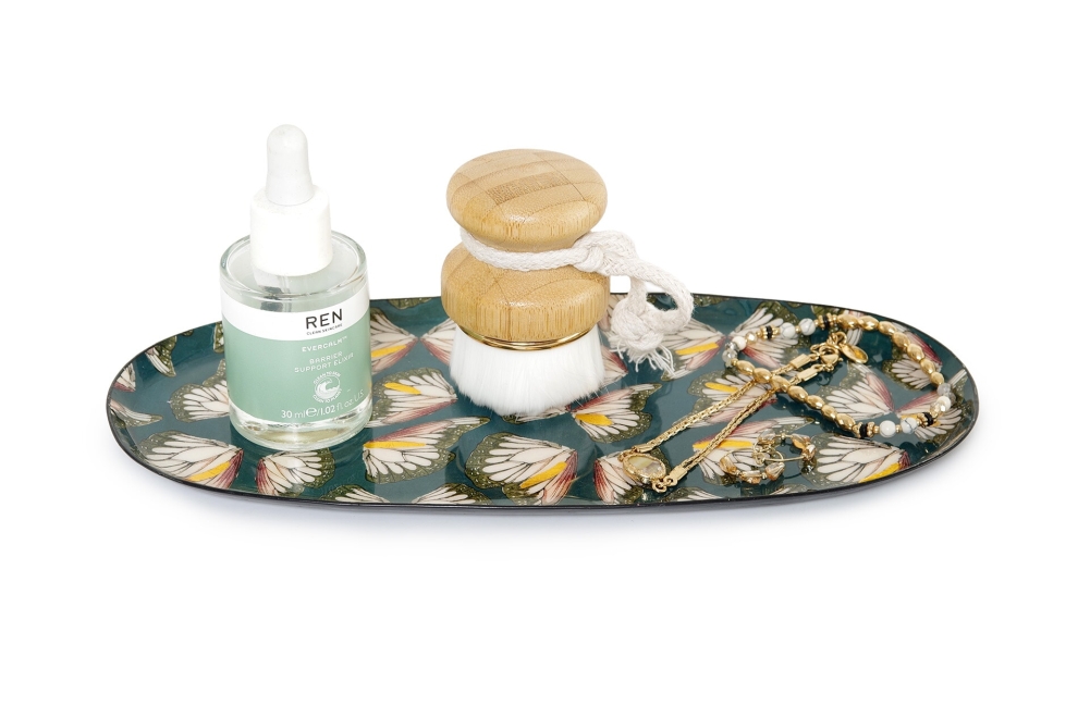 FC Butterfly Enamel Tray Small