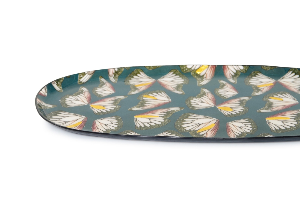 FC Butterfly Enamel Tray Small