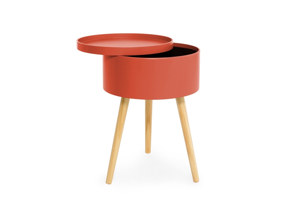 FC Tall Cache Table Ochre