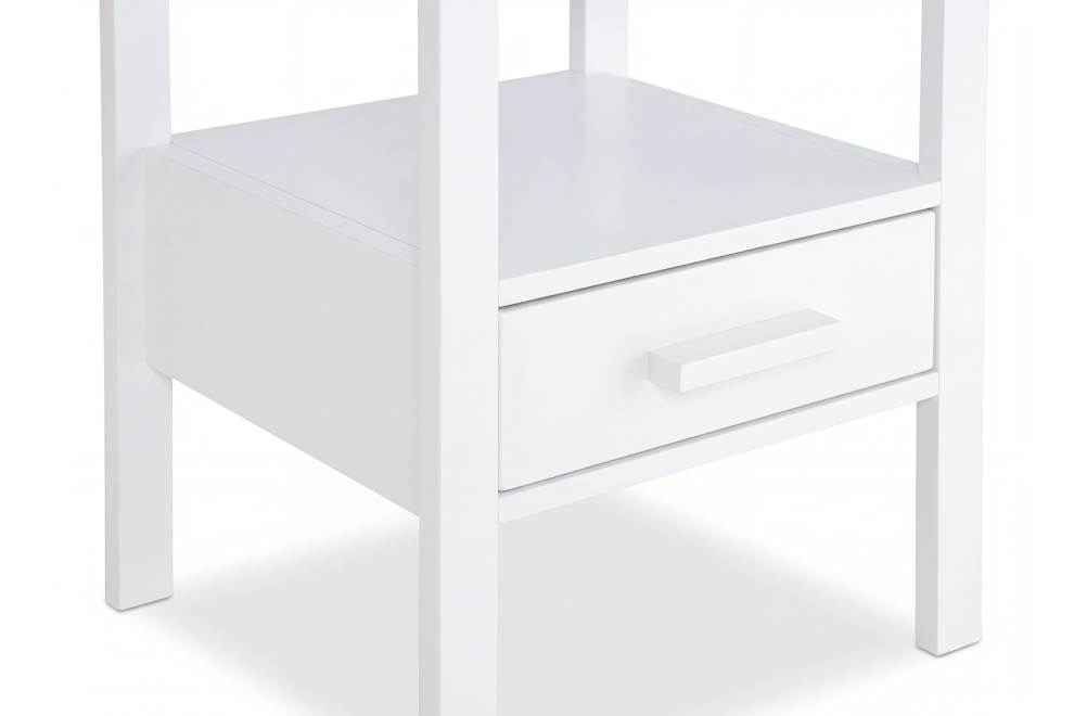 FC Etta Bedside Table White