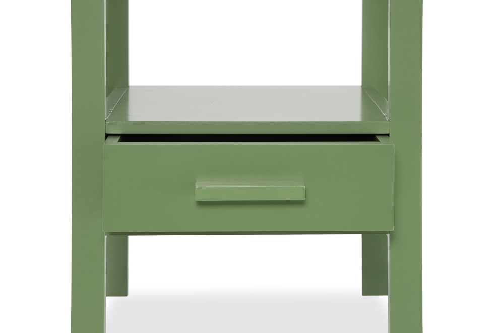 FC Etta Bedside Table Olive Green