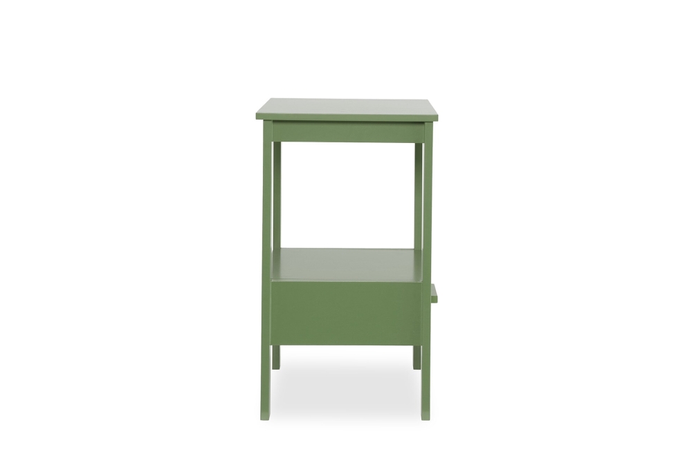 FC Etta Bedside Table Olive Green