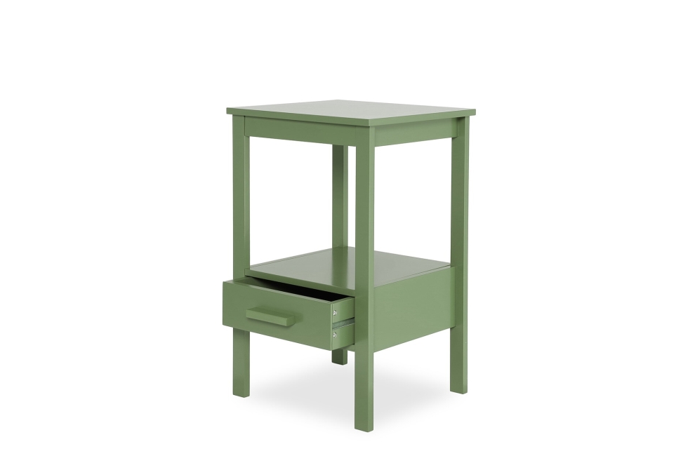 FC Etta Bedside Table Olive Green