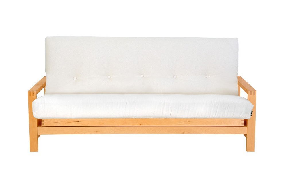 Quad 3 Seater Birch Sofa Bed 8