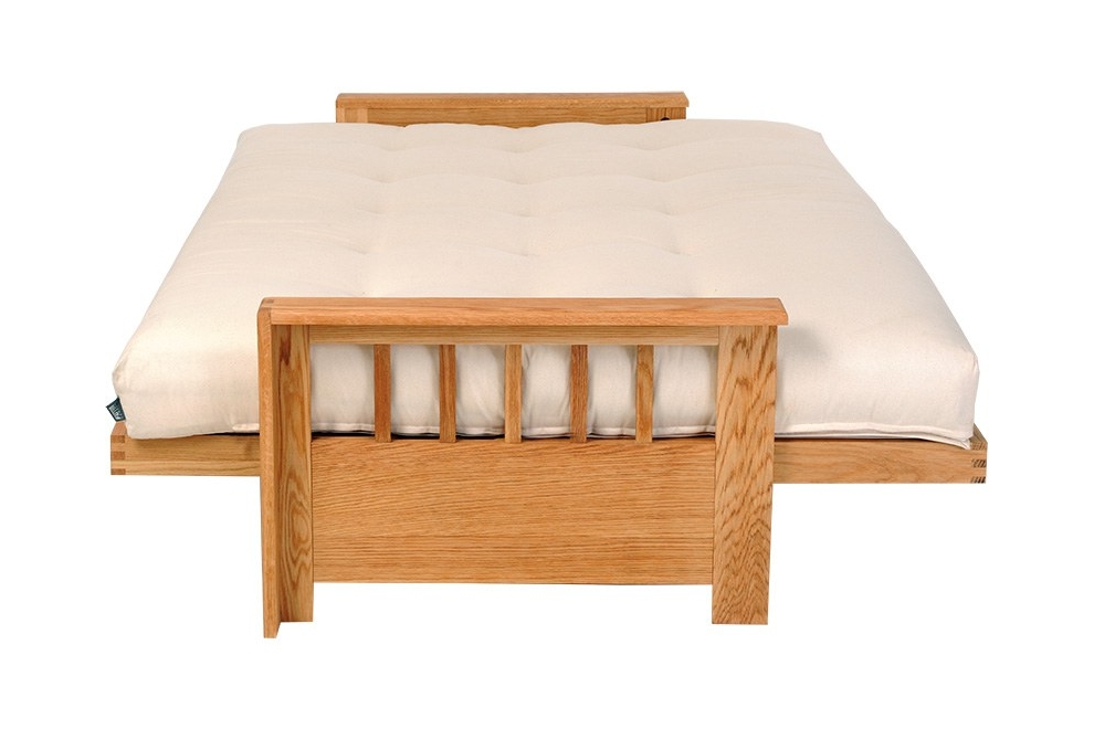 Vienna 3 Seater Oak Sofa Bed 4