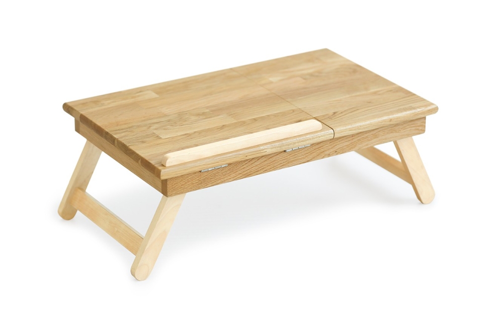 Oak Lap Top Table