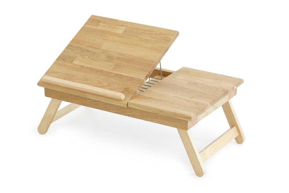 Oak Lap Top Table