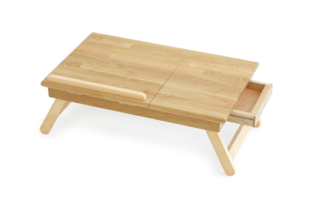 Oak Lap Top Table