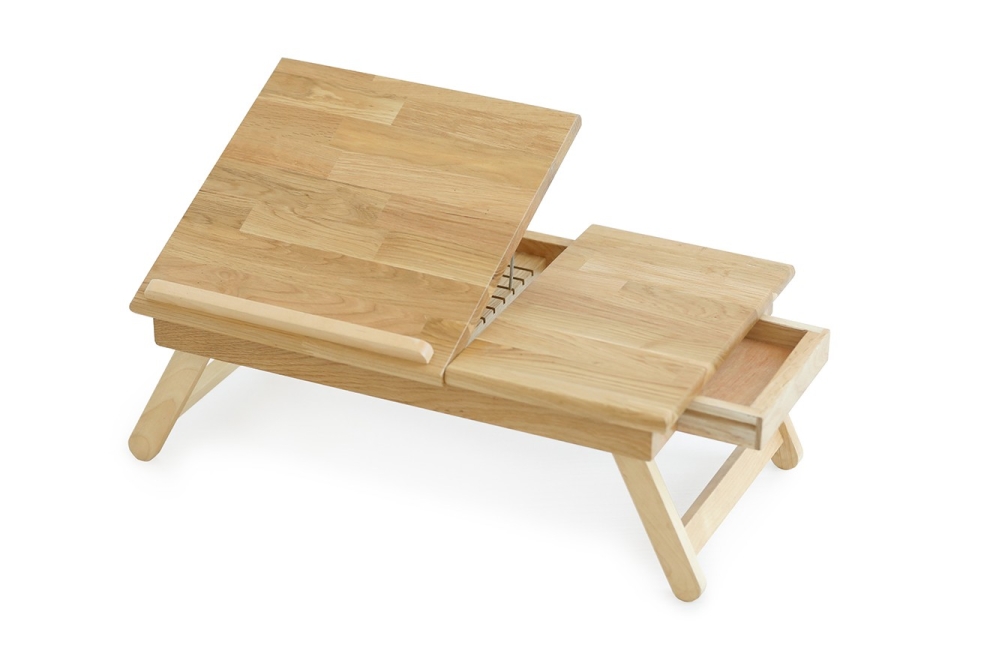 Oak Lap Top Table