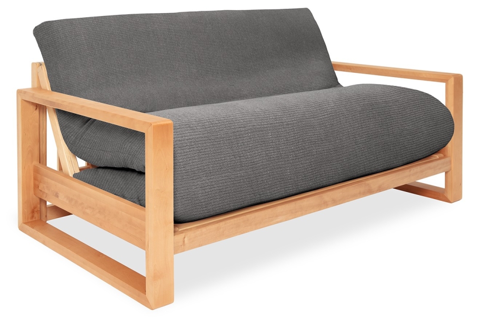 Cuba- 2 Seater Birch Sofa bed-Hanfloom Charcoal