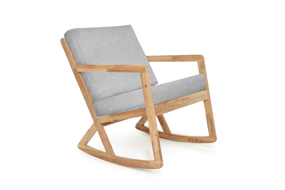 Ebb Rocking Chair Coast Weave Pebble Grey