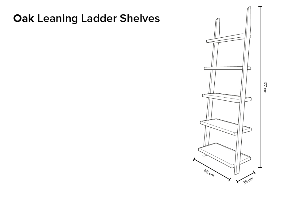 Ladder Shelves Iwk Jr