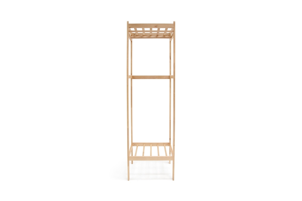 Birch Drape Wardrobe Narrow