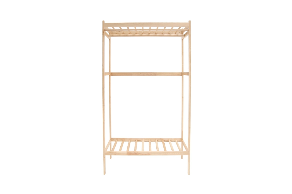Birch Drape Wardrobe Wide