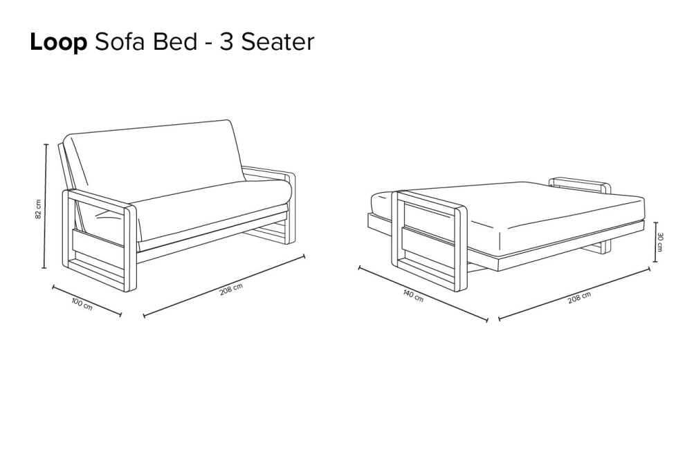 Loop Three Seater