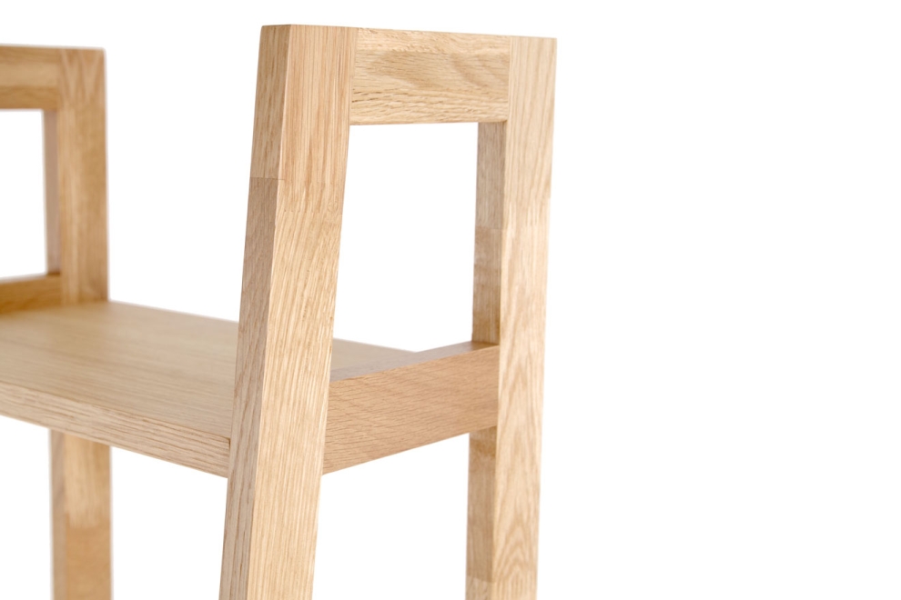 FC Oak Iso Narrow Shelf